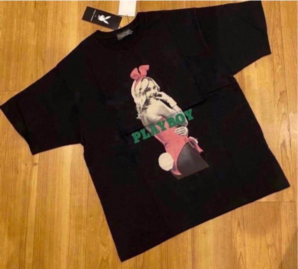 ヒステリックグラマー  PLAYBOY PLAYMATE ASHLEYアシュリーTシャツ