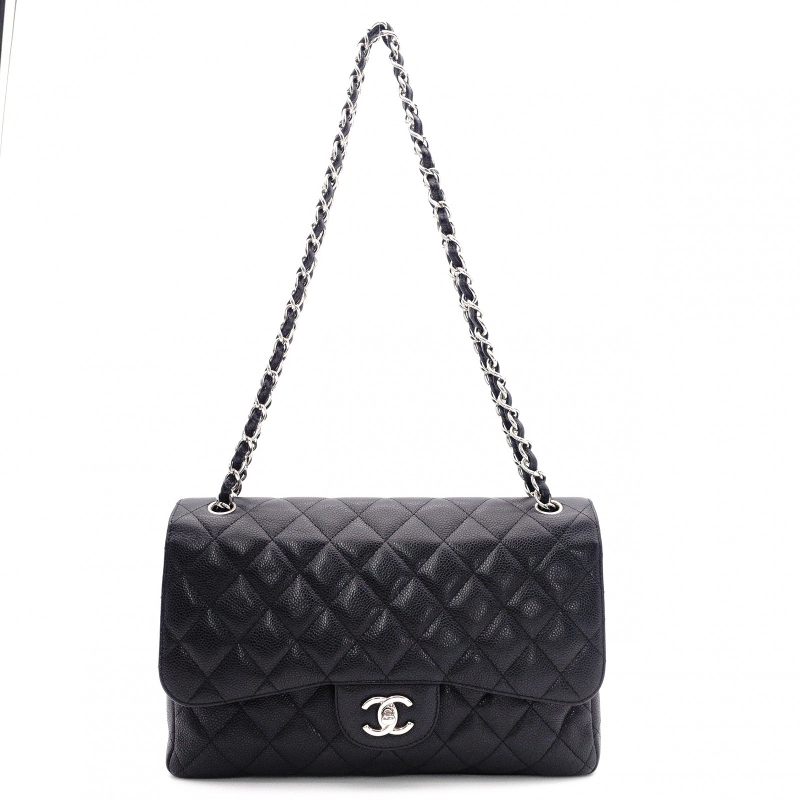 シャネルダブルフラップマトラッセ クラシックショルダーバッグ