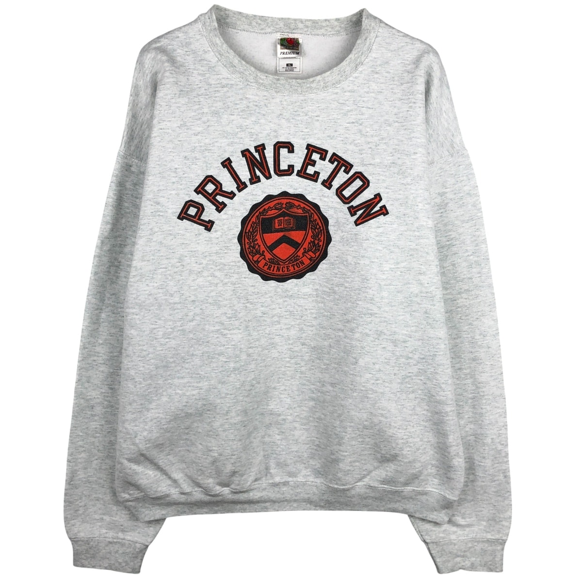 古着 90~00年代 フルーツオブザルーム FRUIT OF THE LOOM PREMIUM PRINCETON プリンストン大学 カレッジスウェットシャツ トレーナー メンズXL相当 ヴィンテージ/eaa604453