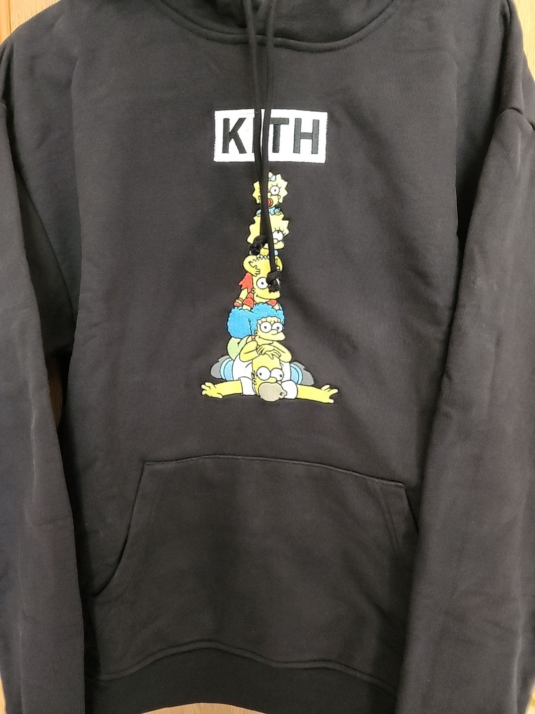 Kith The Simpsons Family Stack Hoodie "Black"