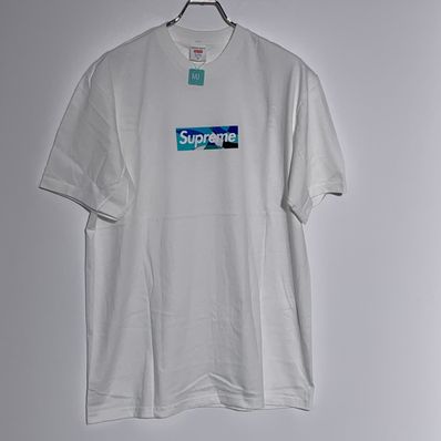 Supreme / Emilio Pucci® Box Logo Tee "White/Blue"