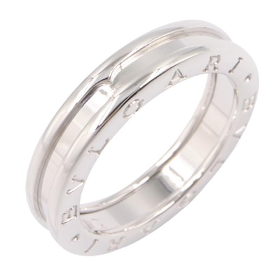 ブルガリ BVLGARI B-zero1 ビーゼロワン リング 1バンド リング・指輪 ジュエリー K18WG(ホワイトゴールド) メンズ レディース シルバー系 346566 【中古】