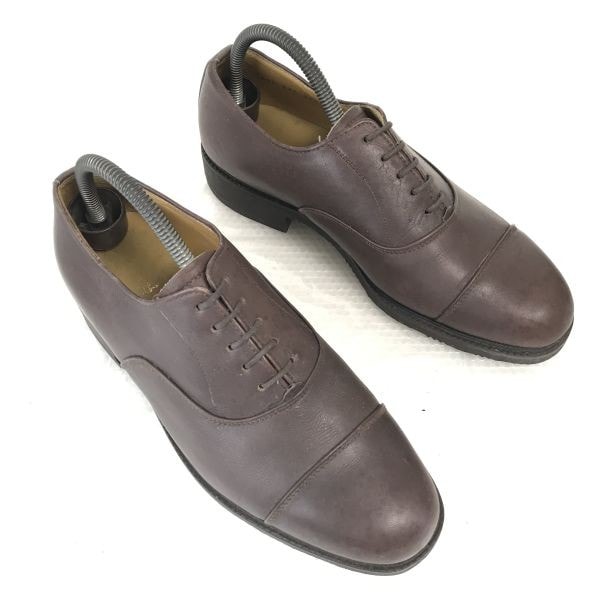 リーガル/REGAL★本革/ストレートチップ【25.0EE/茶/BROWN】内羽根式/ビジネス/dress shoes◆cF-184