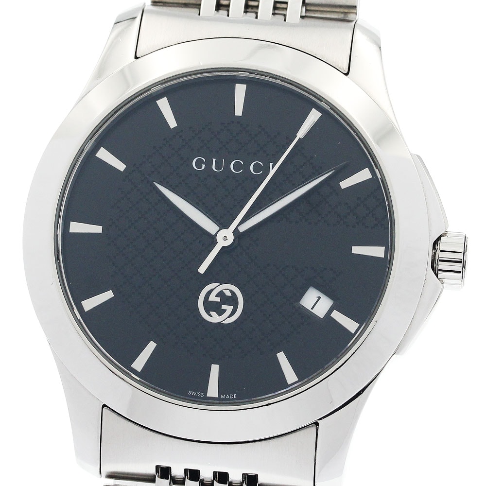 グッチ Gタイムレス  126.4/YA1264106 メンズ 【中古】