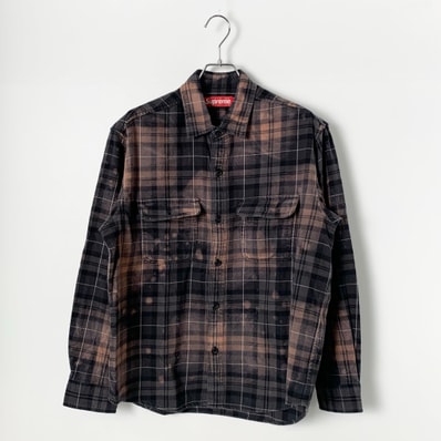 Supreme x The Exorcist Flannel Shirt "Black"