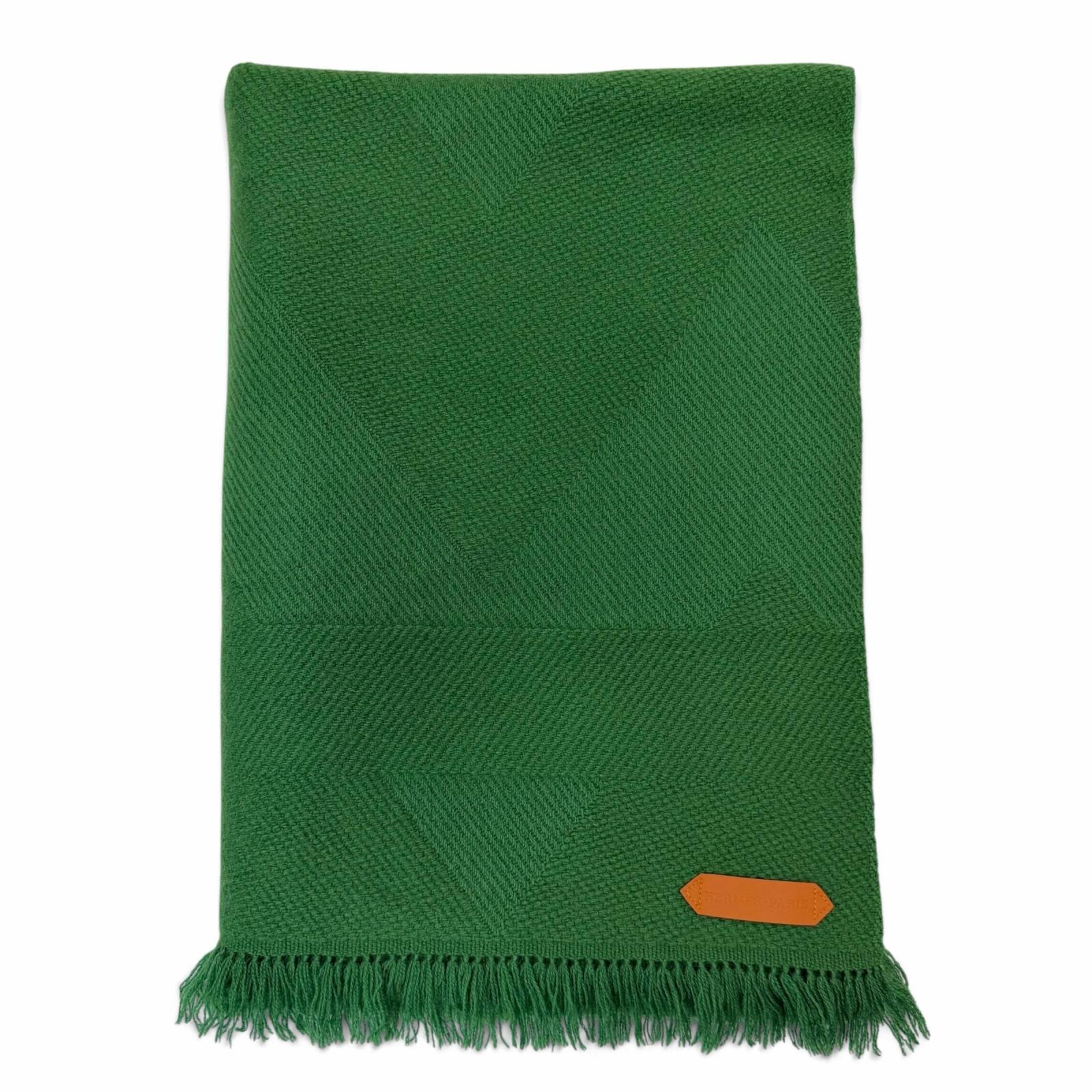 美品 エルメス マフラー Wavy Double Face Acarf カシミヤ