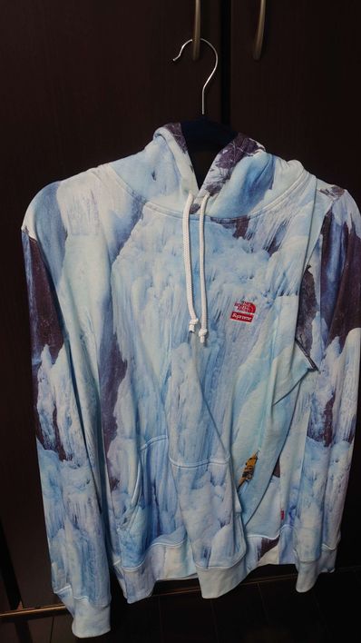 Supreme x The North Face Ice Climb Hooded Sweatshirt "Multi"