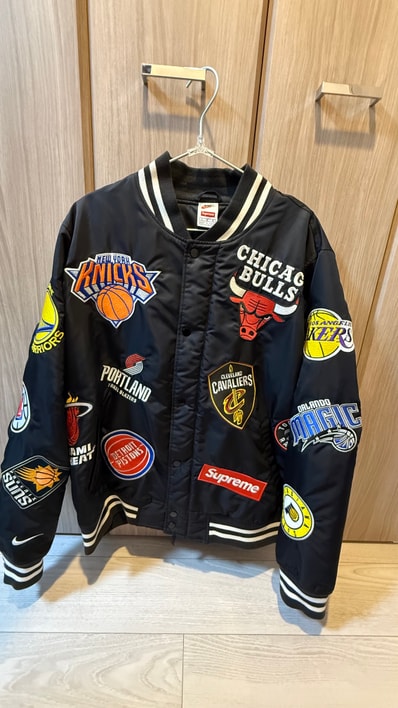 Supreme / Nike®/NBA Teams Warm-Up Jacket "Black"