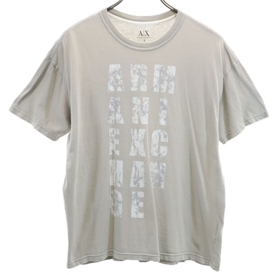ARMANI EXCHANGE アルマーニエクスチェンジ 半袖 Tシャツ S グレー