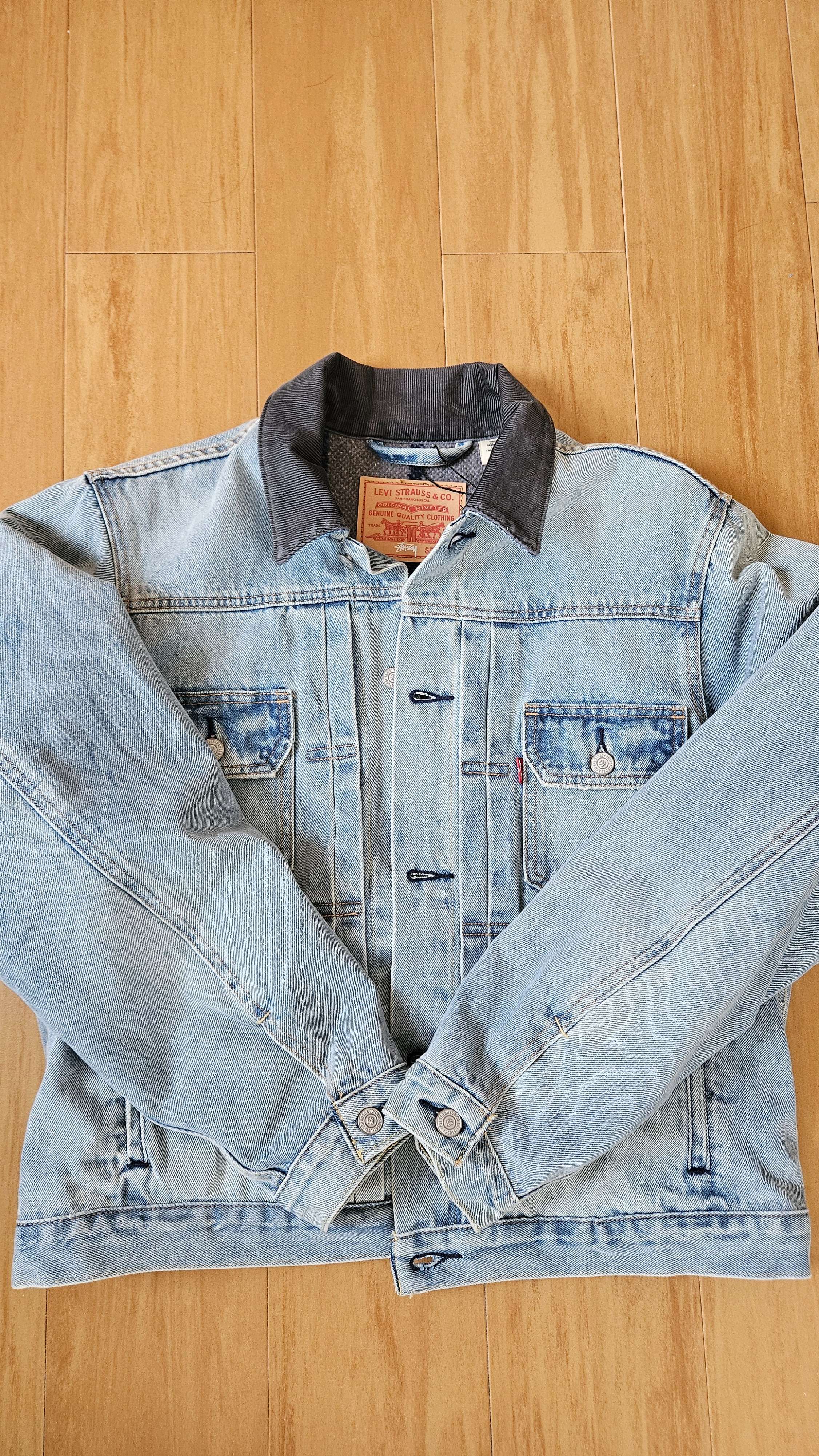 Stussy × LEVI'S Embossed Trucer "Denim" A5215-0000