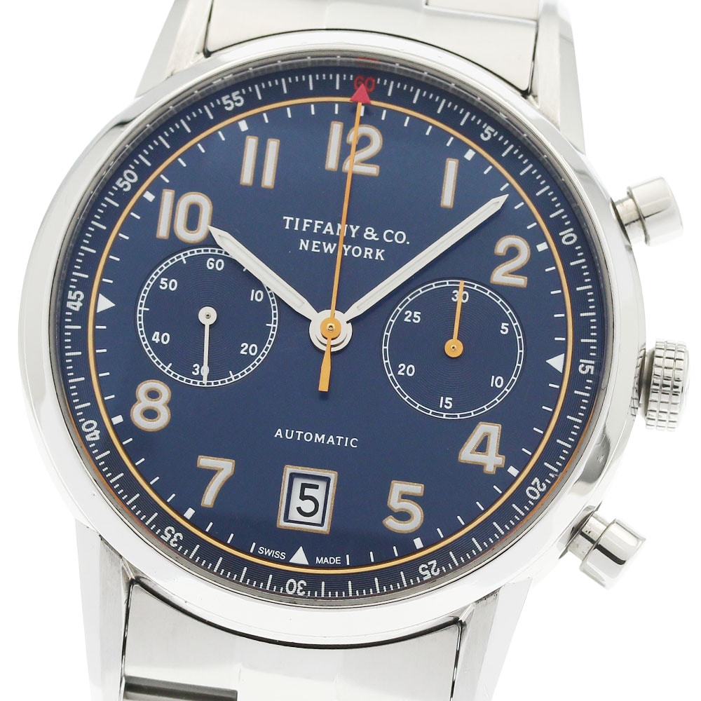 ティファニー CT60 クロノグラフ 34677298 メンズ 【中古】