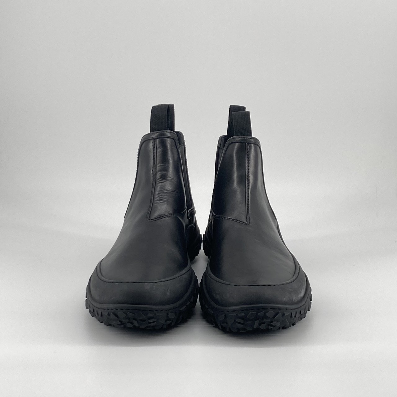 Christian Dior(クリスチャンディオール) B28 チェルシー #EU43 カーフレザー / ラバー 3BO262ZLB ブーツ ブラック