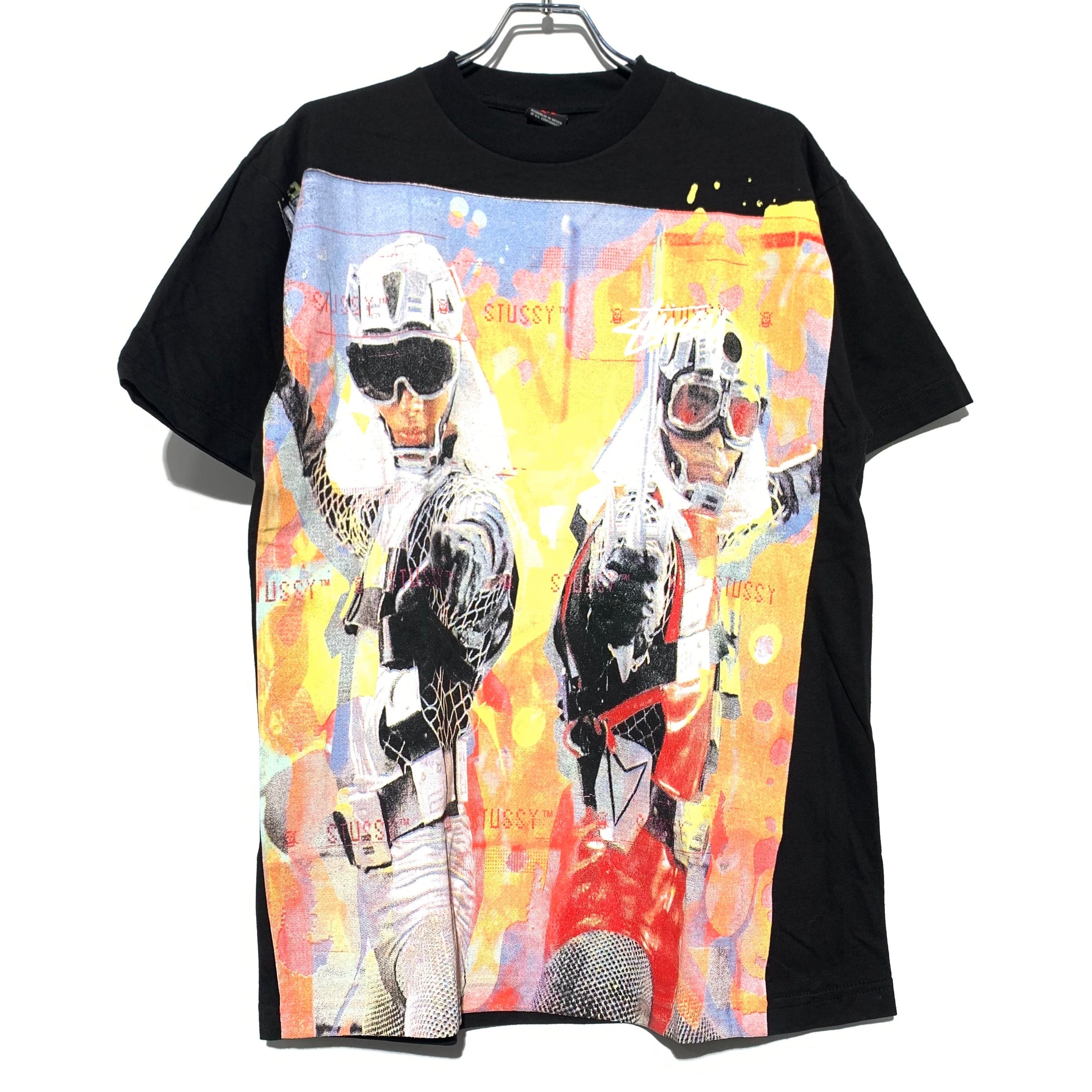 STUSSY Galactic Wars Tee 08S Black