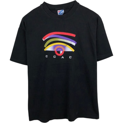 古着 80~90年代 ヘインズ Hanes BEEFY-T カレッジTシャツ USA製 メンズXL相当/eaa642331
