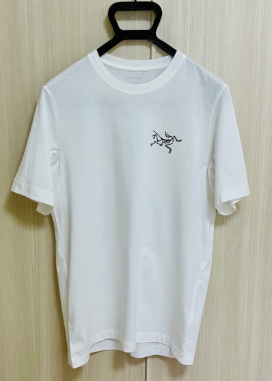ARC'TERYX Arc Multibird Logo Short Sleeve Men's X000007747 "White Light"