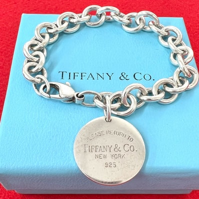 TIFFANY&Co. ティファニー リターントゥ ラウンドタグ ブレスレット シルバー925 ブレスレット シルバー
93794