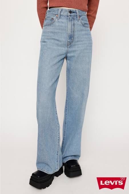 SLY スライ　LEVI’S リーバイス別注　RIBCAGE WIDE LEG