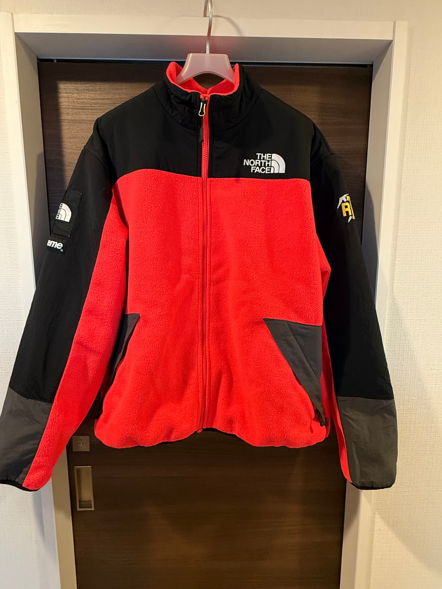 Supreme x The North Face RTG Fleece Jacket "Red"