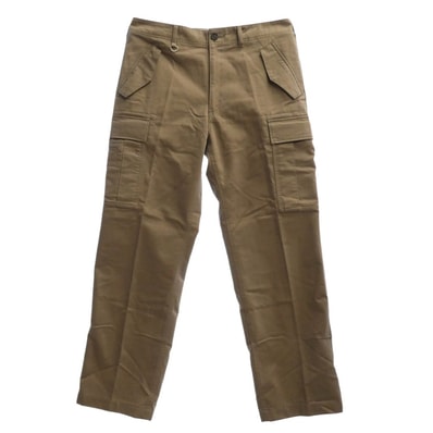SOPHNET. ソフネット パンツ SOPH-50045 ヘリンボーン ミリタリー カーゴパンツ ライトブラウン系 L【中古】