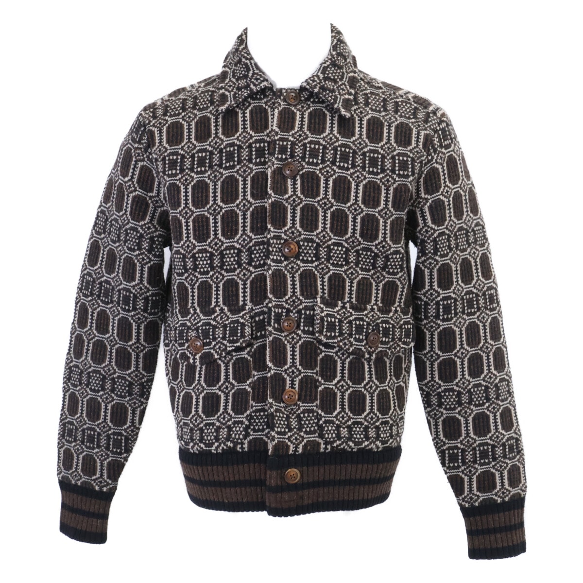 ダブルアールエル x Zefren-M【国内正規】Jumper Jacket ニットジャケット S/P