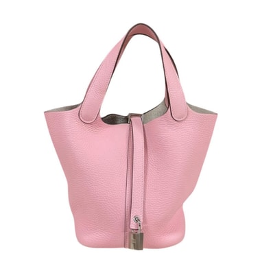 エルメス ピコタンロックPM ハンドバッグ トリヨン ピンク レディース HERMES 中古