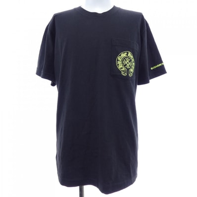 Chrome Hearts Neon Yellow Horseshoe S/S T-Shirt "Black"