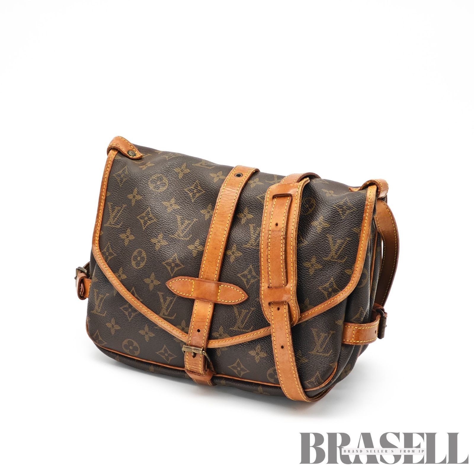 LOUIS VUITTON ルイ・ヴィトン Louis Vuitton Saumur 30 モノグラム Louis Vuitton Saumur 30 M42256 AR9001 ショルダーバッグ Monogram Canvas Brown レディース