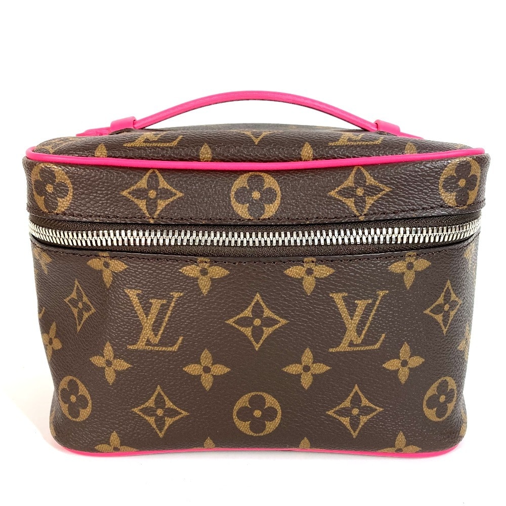 ルイヴィトン LOUIS VUITTON ニース・ミニ M12650 モノグラム バニティバッグ ボックス BOX カバン ハンドバッグ モノグラムキャンバス ポンディシェリピンク ピンク 未使用
