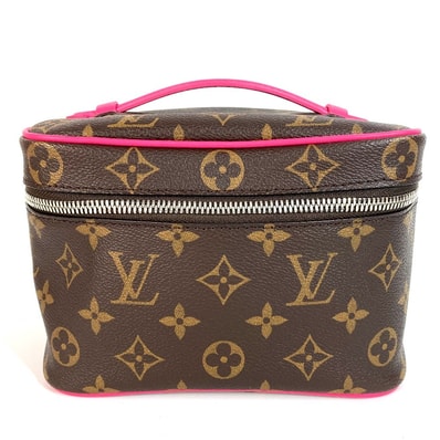 ルイヴィトン LOUIS VUITTON ニース・ミニ M12650 モノグラム バニティバッグ ボックス BOX カバン ハンドバッグ モノグラムキャンバス ポンディシェリピンク ピンク 未使用