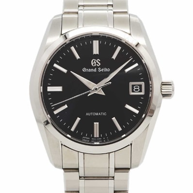 【6wdb0087】セイコー グランドセイコー SBGR253/9S65-00B0 黒文字盤【中古】腕時計 メンズ