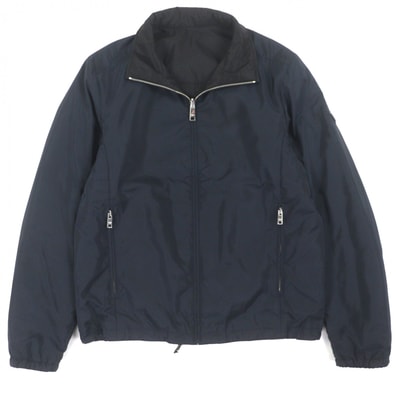 良品 プラダ ジャケット ブラック メンズ 46 SGB223