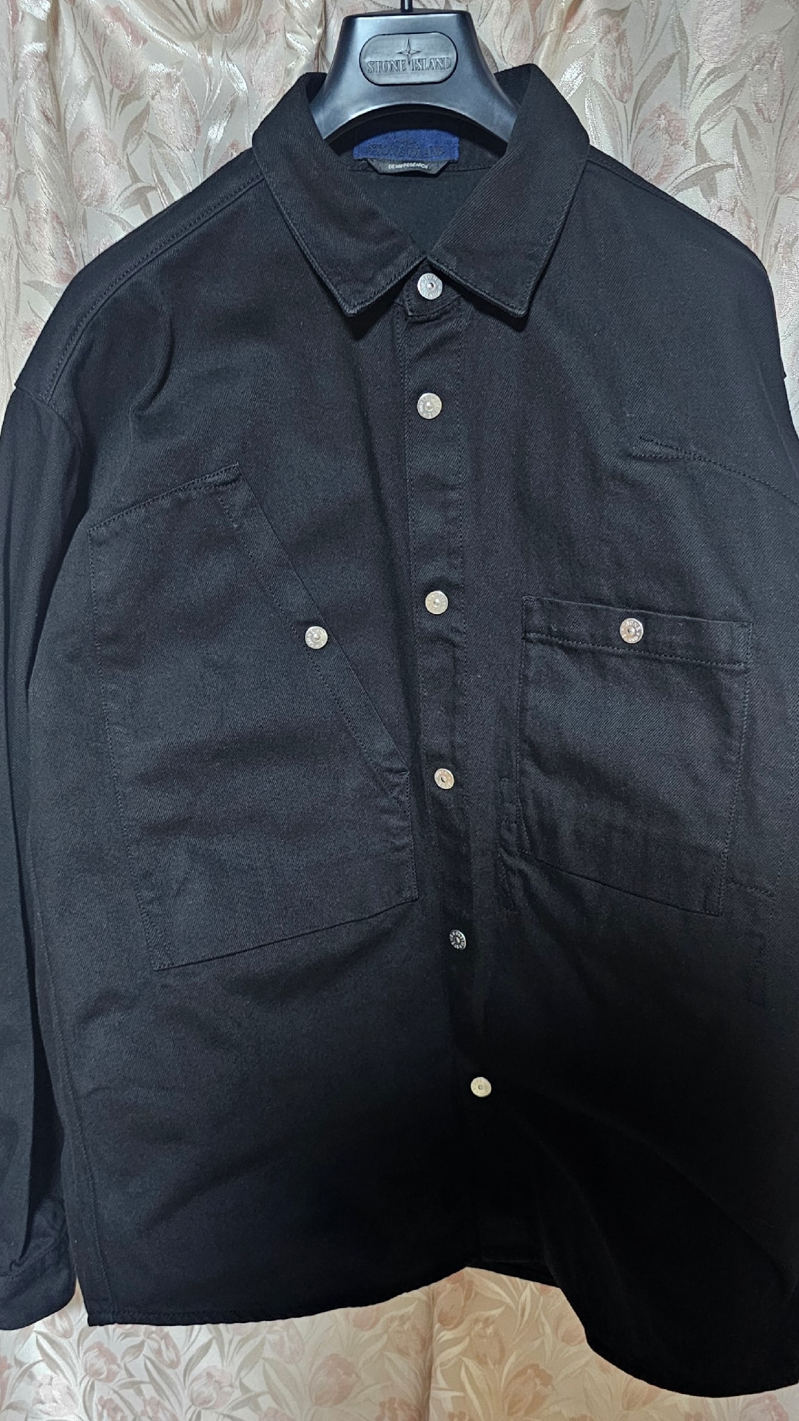 Stone Island 1100008 Bull Denim-Tc "Black"