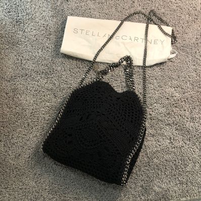 ステラマッカートニー ファラベラ チェーンショルダーバッグ 黒