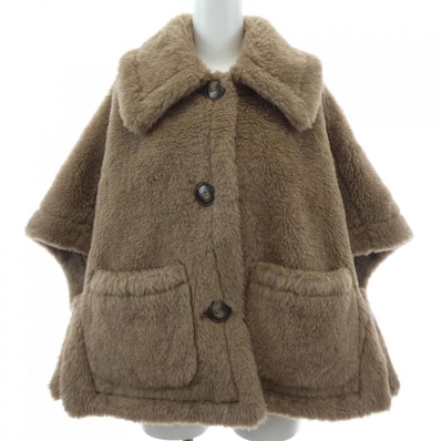 マックスマーラ Max Mara ニューテルツォ NEWTERZO4 473610 テディベア ケープ