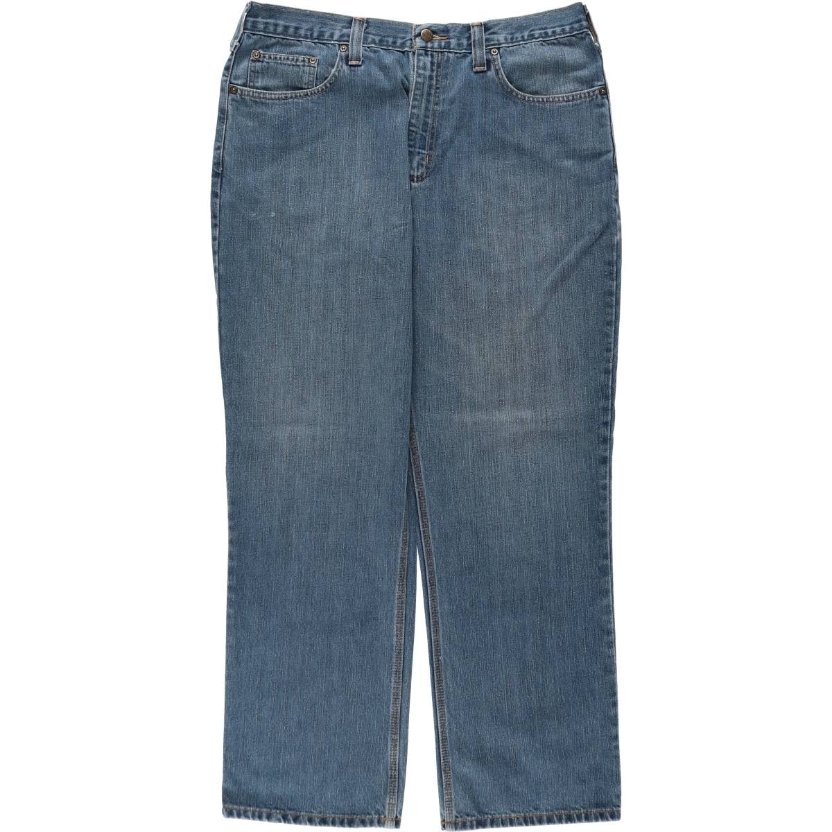 古着 カーハート Carhartt RELAXED FIT テーパードデニムパンツ メンズw36相当/eaa661047