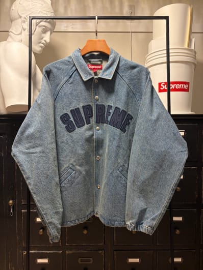 Supreme Arc Denim Coaches Jacket "Washed Indigo"