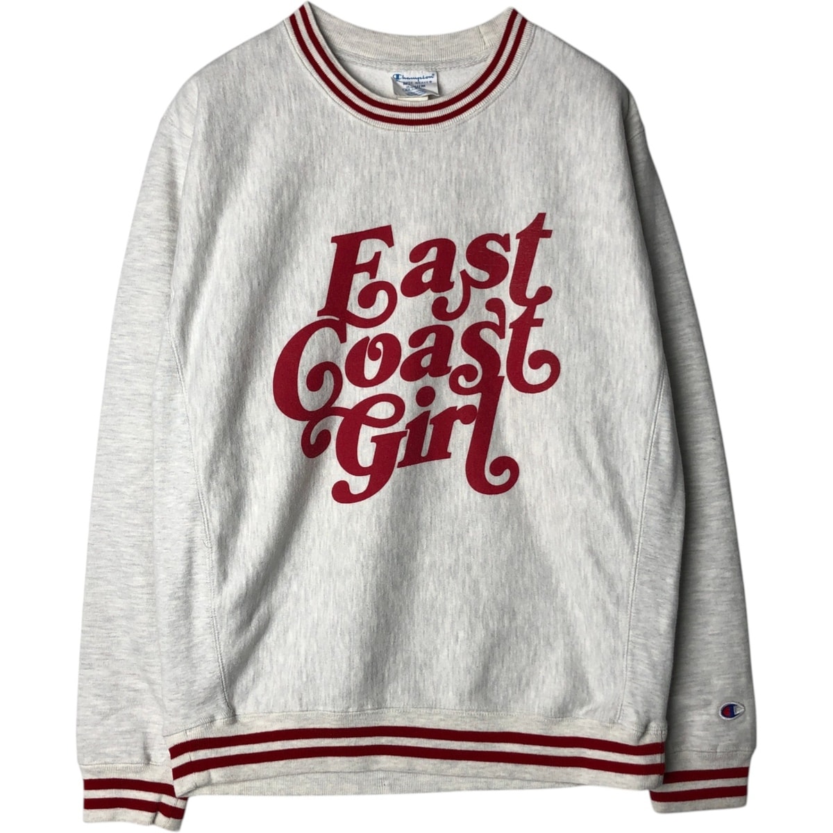 古着 チャンピオン Champion REVERSE WEAVE リバースウィーブ プリントスウェットシャツ トレーナー メンズM相当/eaa626477