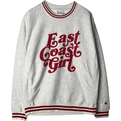 古着 チャンピオン Champion REVERSE WEAVE リバースウィーブ プリントスウェットシャツ トレーナー メンズM相当/eaa626477