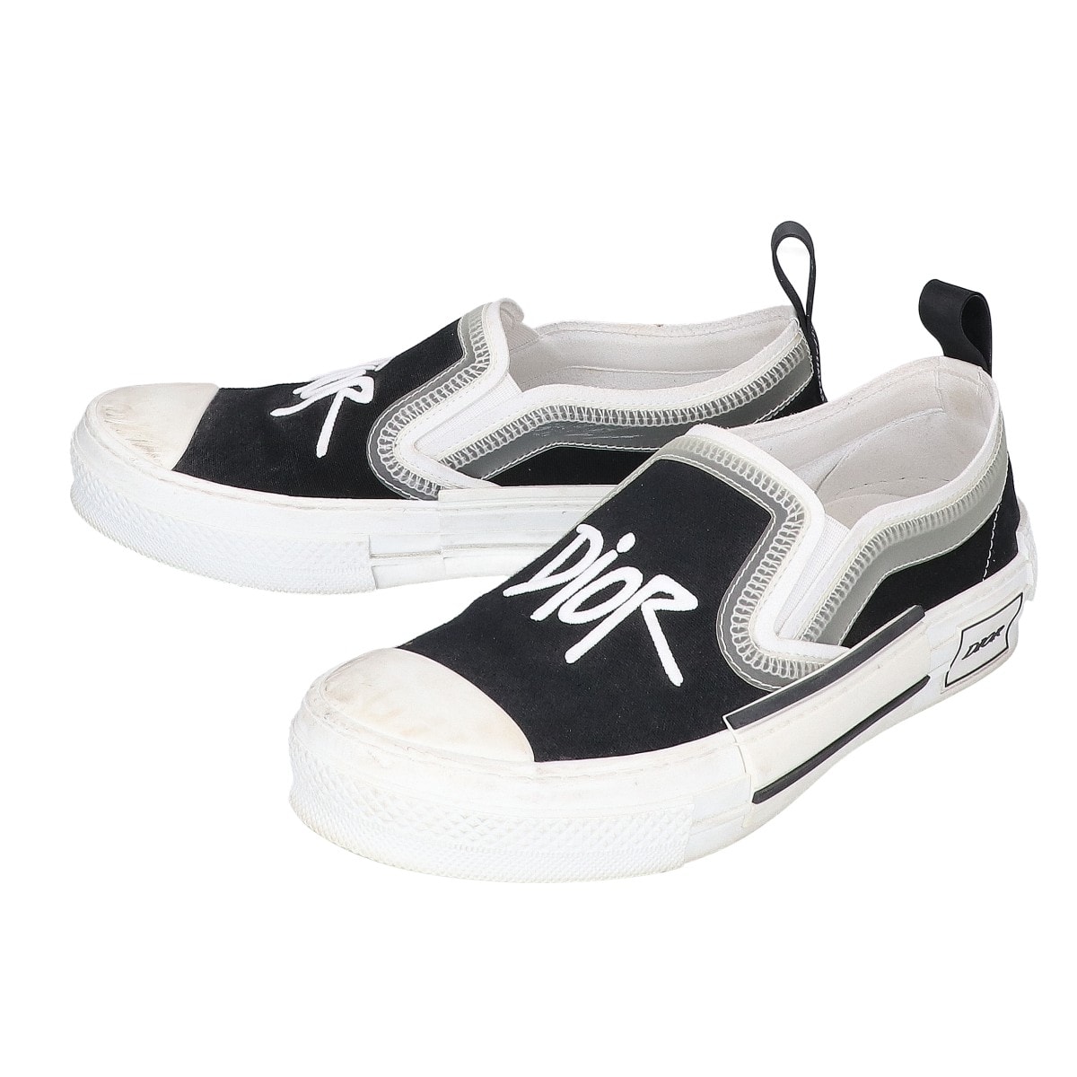ディオール ×Shawn stussy B23 ロゴ ローカットスニーカー 37
