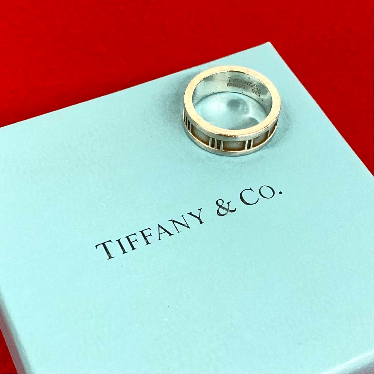 TIFFANY&Co. ティファニー アトラス リング シルバー925 リング・指輪 10号 シルバー
 360-2