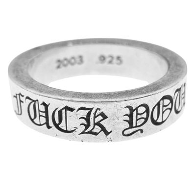 クロムハーツ(原本無) リング 6mm スペーサーファックユー【中古】