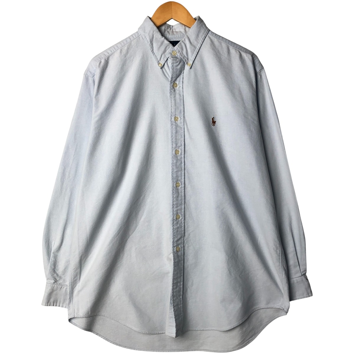 古着 ラルフローレン Ralph Lauren YARMOUTH 長袖 ボタンダウンシャツ メンズL相当/eaa602824