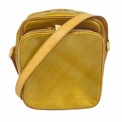 【6dd4036】ルイヴィトン ショルダーバッグ ヴェルニ ウースター M91036 グリ【中古】レディース