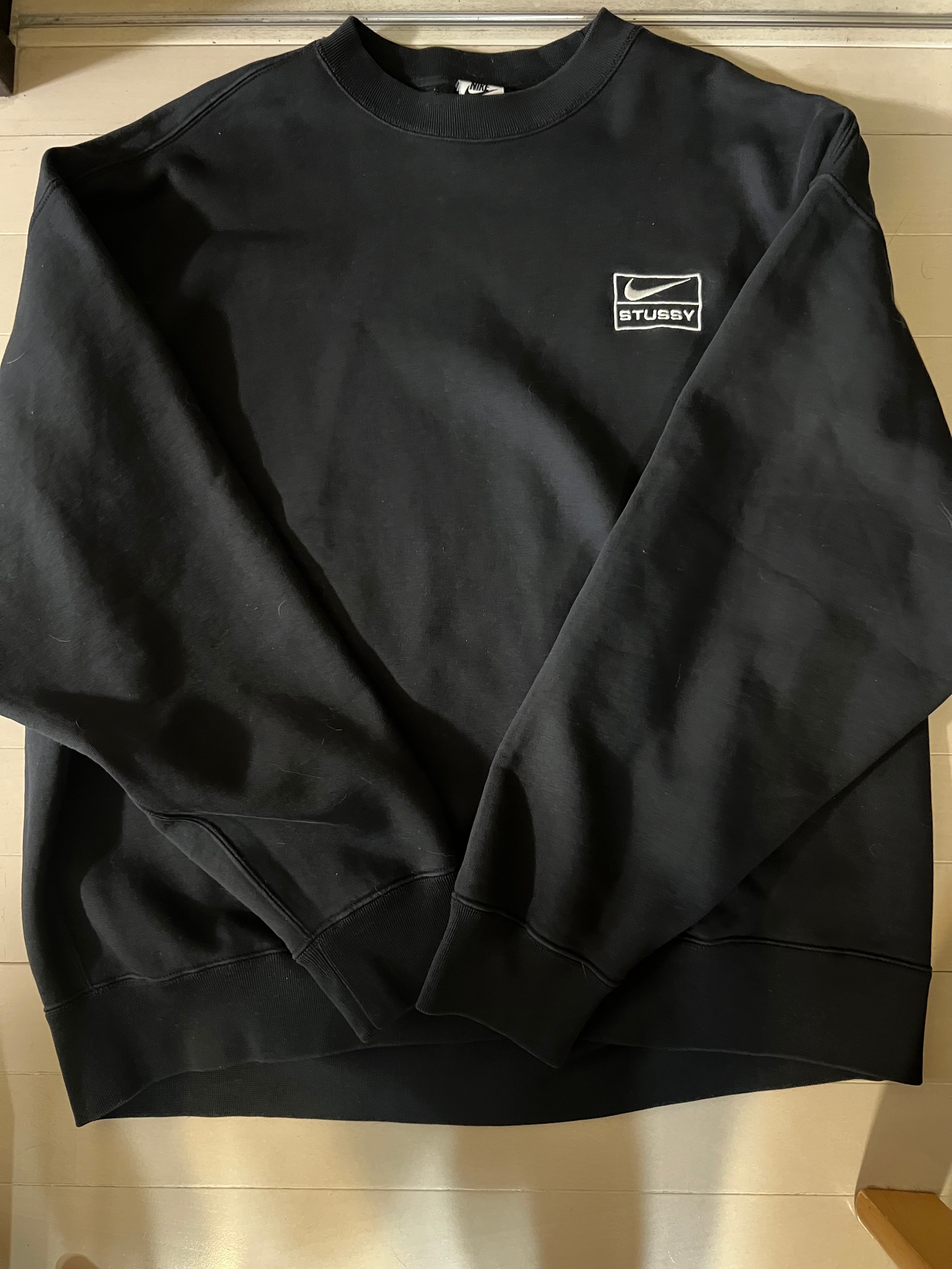 Stussy x Nike Wash Crew (US Size) "Black" DO5310-010