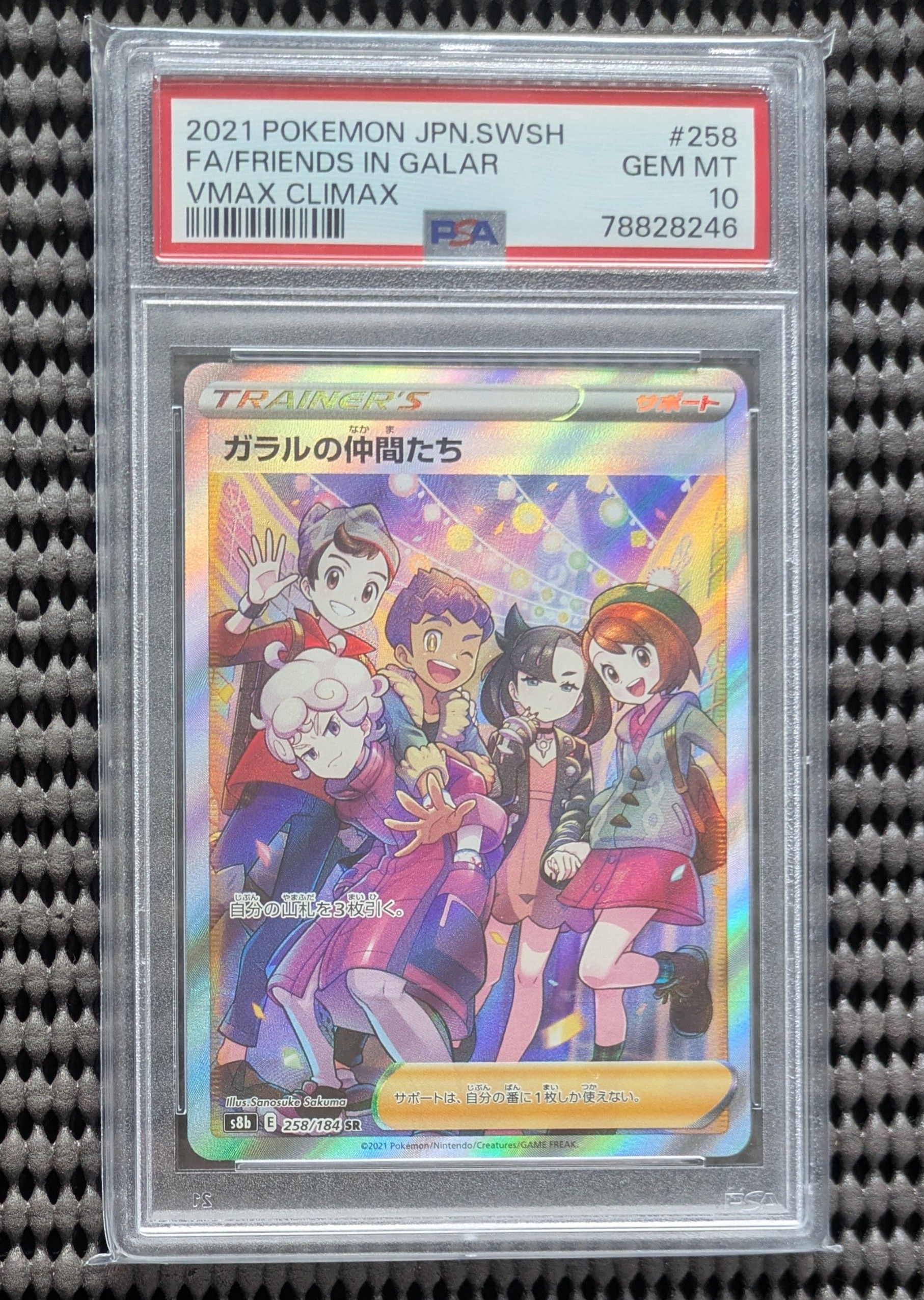 ガラルの仲間たち SR[S8b 258/184](ハイクラスパック「VMAXクライマックス」)