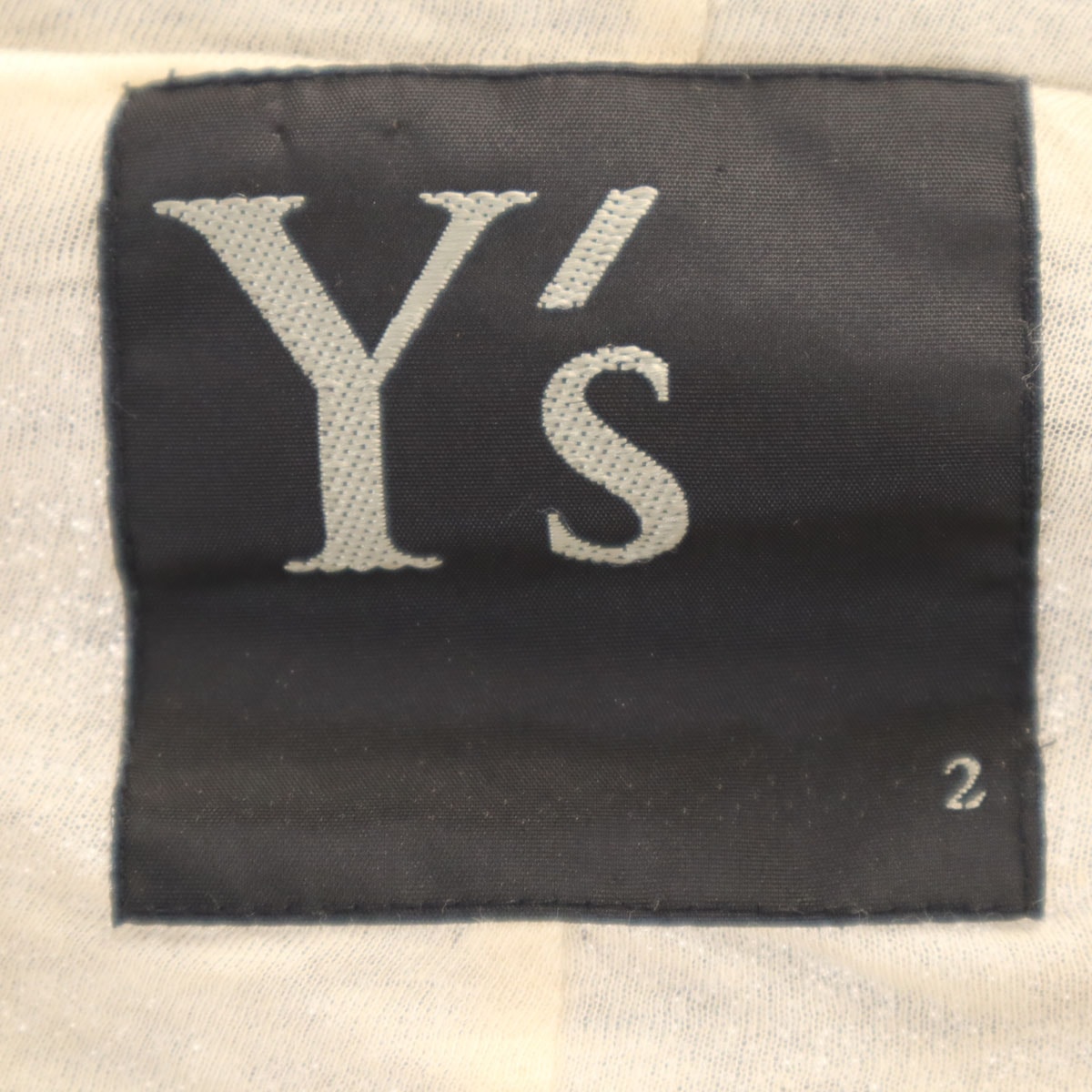 B (目立った傷や汚れなし)】Y's ワイズ 日本製 長袖 ニット