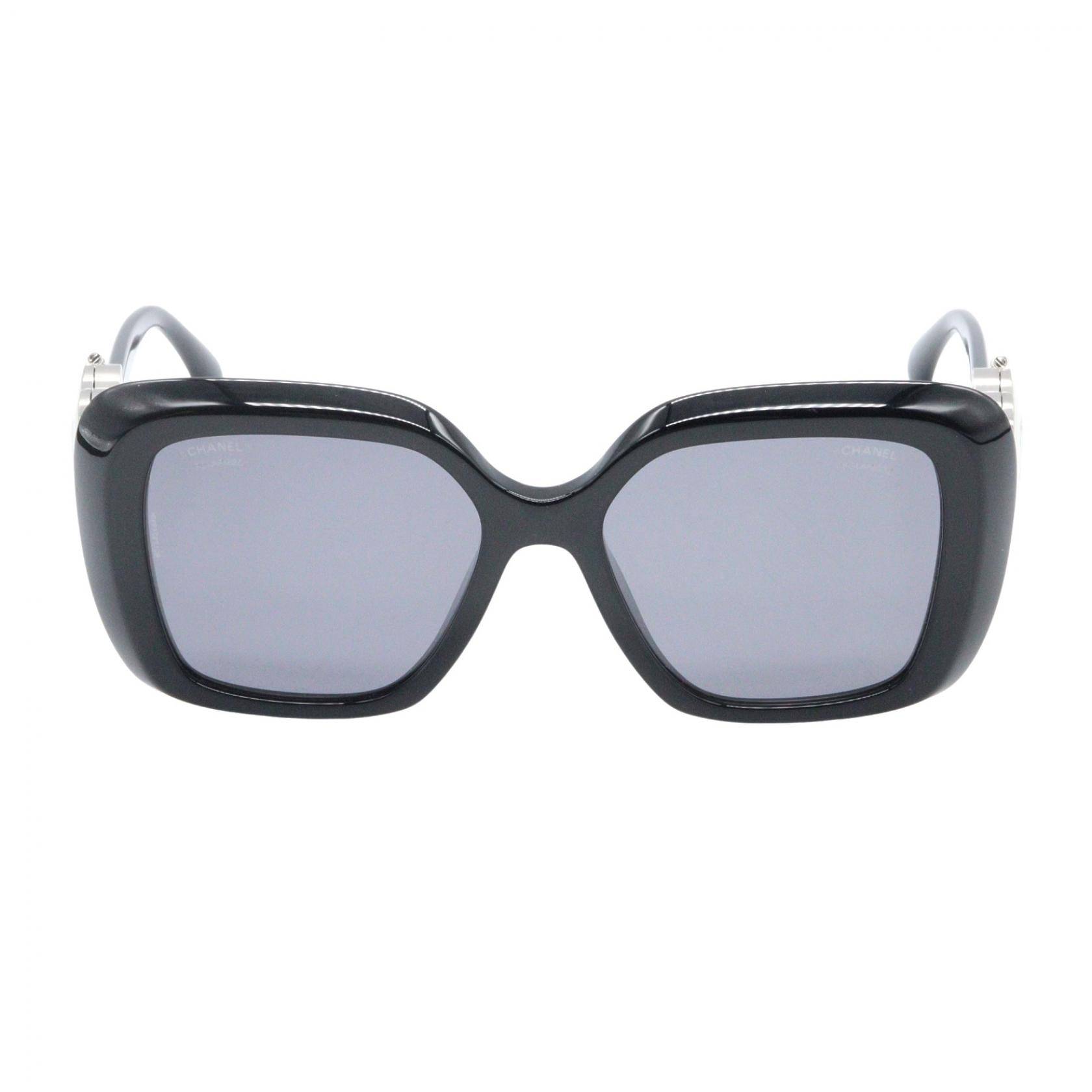 シャネル CHANEL サングラス サングラス 衣料品 アセテート レディース ブラック系 5518A 501/T8 【中古】