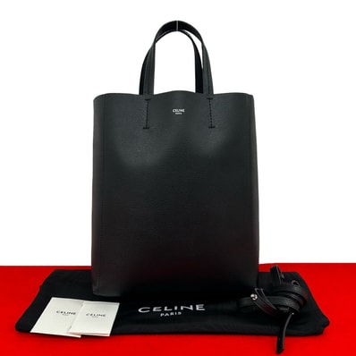 CELINE セリーヌ バーティカル カバ レザー ショルダーバッグ ブラック
15088