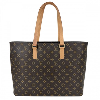 LOUIS VUITTON ルイヴィトン トートバッグ モノグラム ルコ ハンドバッグ 肩掛け M51155 モノグラムキャンバス ブラウン 茶 ゴールド金具 レディース【中古品】