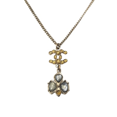 CHANEL シャネル ココマーク ゴールド メタル ネックレス レディース 501891 【中古】